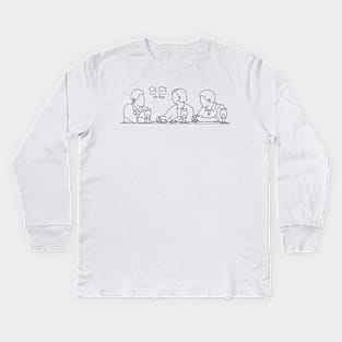 In-Yun (Past Lives) Kids Long Sleeve T-Shirt
